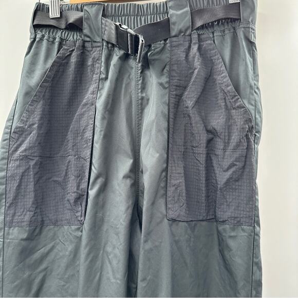 Nike Tech Pack Woven Belted Black & White Swoosh Jogger Pants‎ Size S - Picture 3 of 12